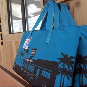 Blue Trader Joe’s full size insulated Tote Bag